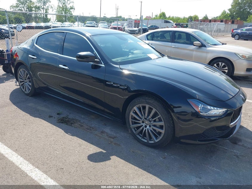 2017 Maserati Ghibli VIN ZAM57XSAXH1242750 IAAI salvage auction — NORMAL WEAR, Salvage (Tennessee), sold $3,050 on 2026-07-28 (photo 1)