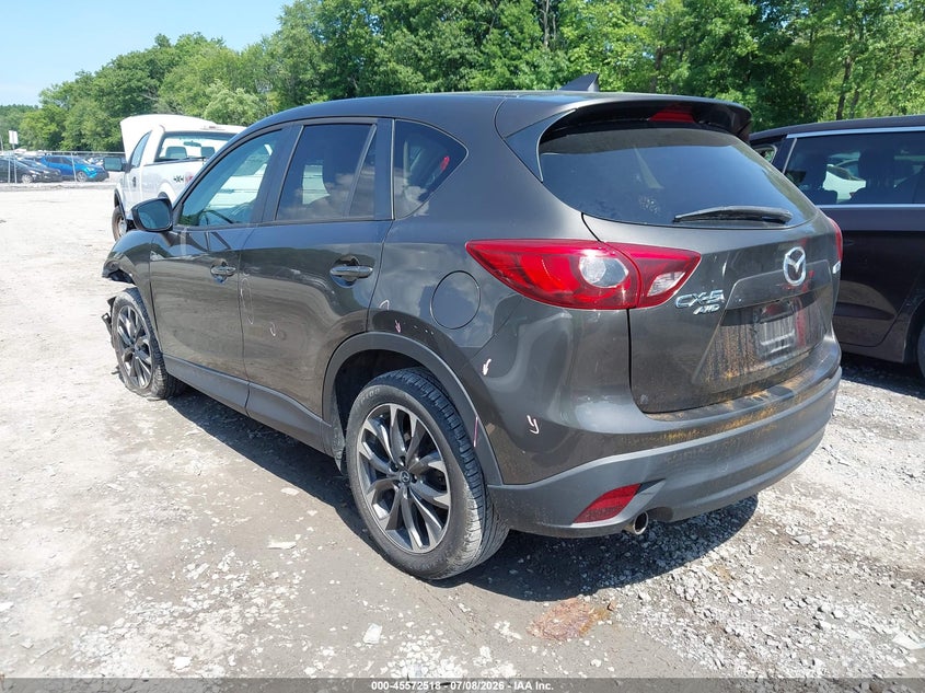 2016 Mazda Cx-5 VIN JM3KE4DY9G0707228 IAAI salvage auction — FRONT END, Salvage Title, sold $3,250 on 2026-07-28 (photo 3)