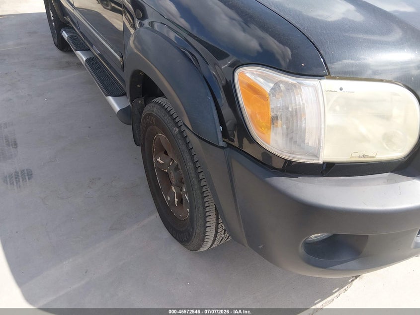 2006 Toyota Sequoia VIN 5TDZT34A96S269932 IAAI salvage auction — NORMAL WEAR, Original (Texas), sold $1,250 on 2026-07-28 (photo 6)