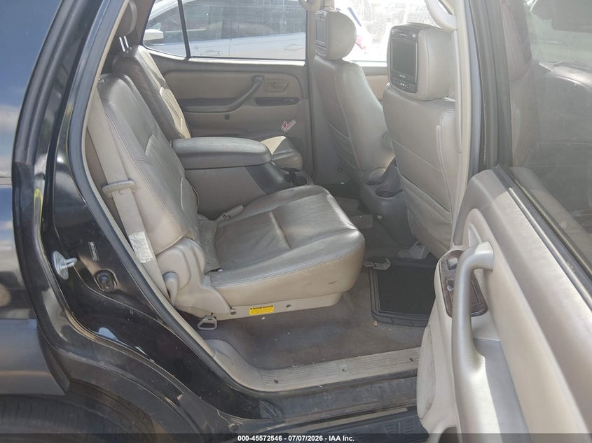 2006 Toyota Sequoia VIN 5TDZT34A96S269932 IAAI salvage auction — NORMAL WEAR, Original (Texas), sold $1,250 on 2026-07-28 (photo 8)