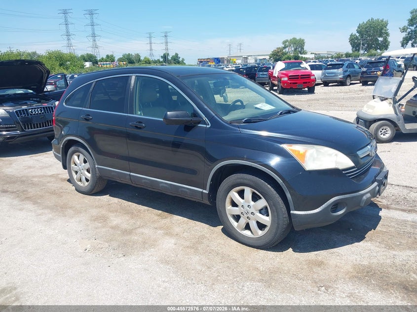 2007 Honda Cr-v VIN JHLRE48737C123031 IAAI salvage auction — NORMAL WEAR, Clear (Illinois), sold $1,150 on 2026-07-13 (photo 1)