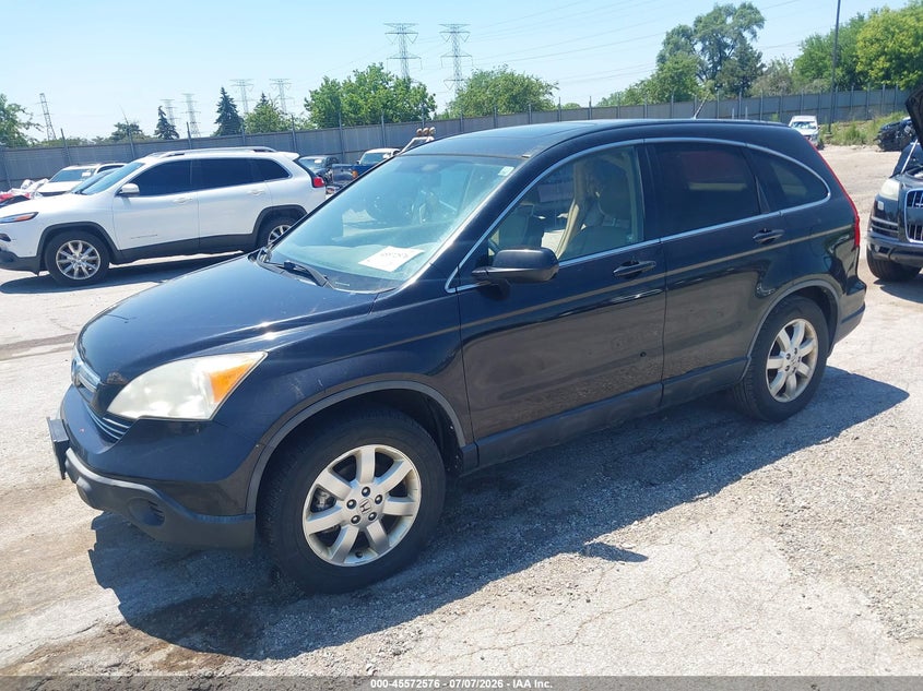 2007 Honda Cr-v VIN JHLRE48737C123031 IAAI salvage auction — NORMAL WEAR, Clear (Illinois), sold $1,150 on 2026-07-13 (photo 2)