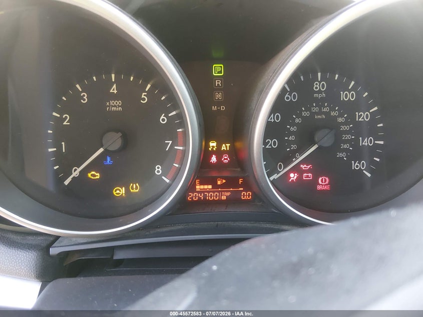 2011 Mazda 3 VIN JM1BL1VG0B1470305 IAAI salvage auction — ALL OVER, Salvage (Idaho), sold $400 on 2026-07-17 (photo 7)