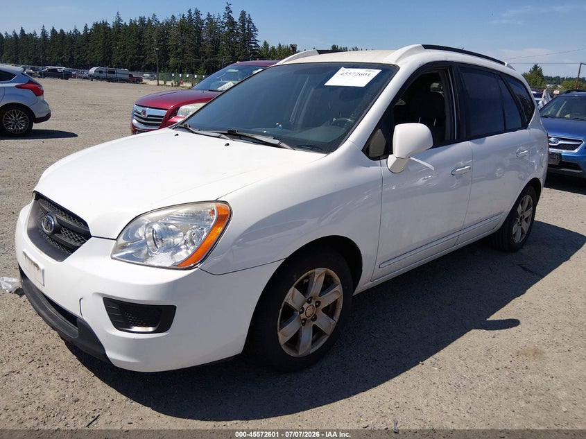 2007 Kia Rondo VIN KNAFG526377104565 IAAI salvage auction — NORMAL WEAR, Clear (Washington), sold $375 on 2026-07-22 (photo 2)