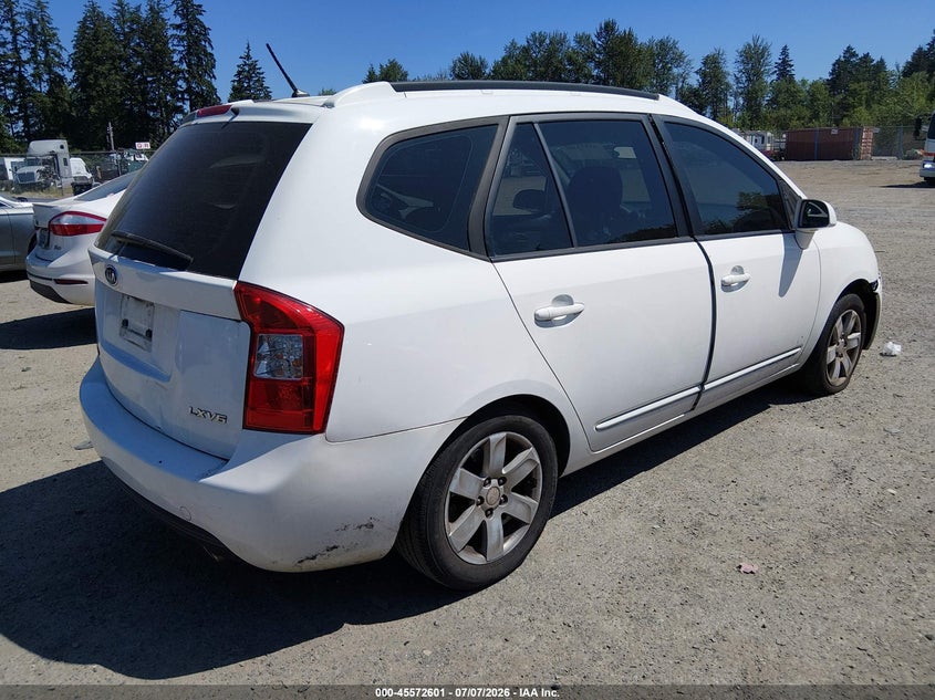 2007 Kia Rondo VIN KNAFG526377104565 IAAI salvage auction — NORMAL WEAR, Clear (Washington), sold $375 on 2026-07-22 (photo 4)