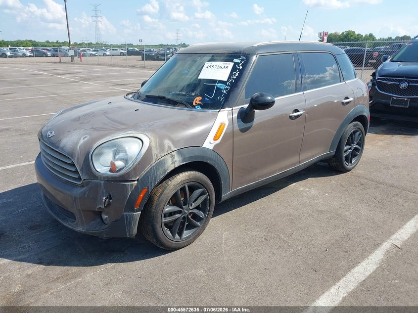2014 Mini Countryman VIN WMWZB3C53EWR37582 IAAI salvage auction — FRONT END, Salvage Title, sold $325 on 2026-07-21 (photo 2)