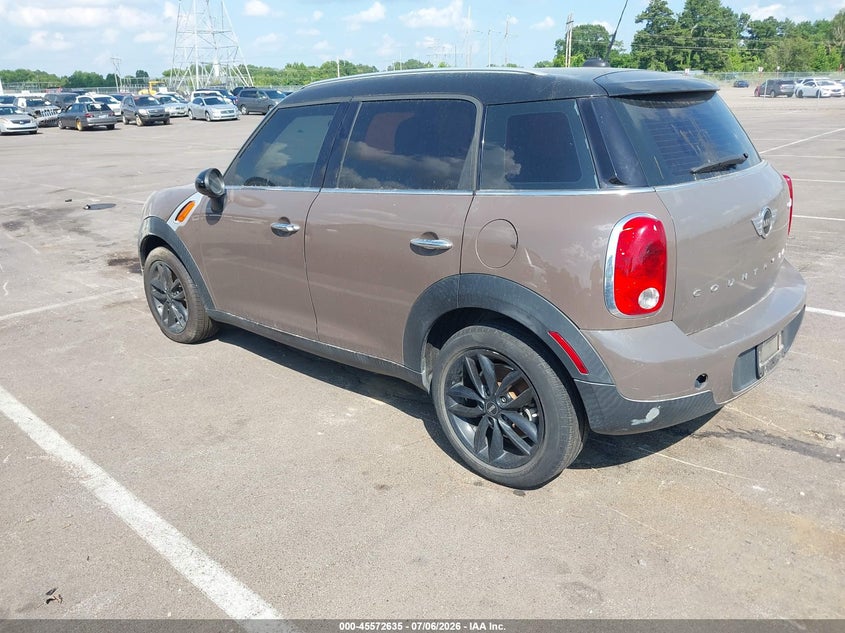 2014 Mini Countryman VIN WMWZB3C53EWR37582 IAAI salvage auction — FRONT END, Salvage Title, sold $325 on 2026-07-21 (photo 3)