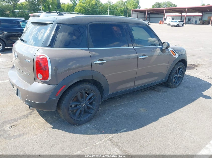 2014 Mini Countryman VIN WMWZB3C53EWR37582 IAAI salvage auction — FRONT END, Salvage Title, sold $325 on 2026-07-21 (photo 4)