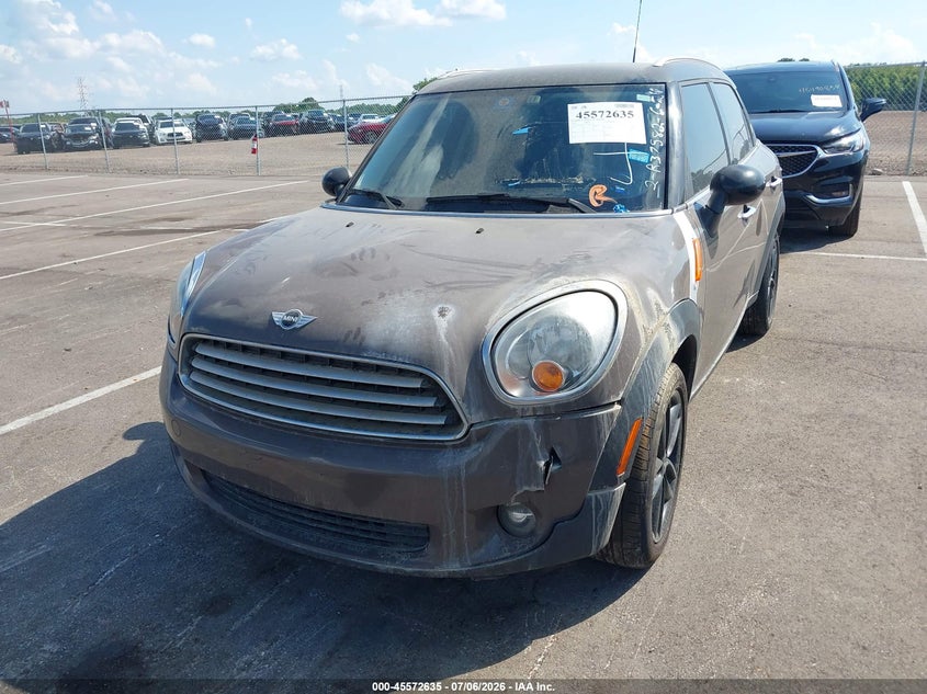2014 Mini Countryman VIN WMWZB3C53EWR37582 IAAI salvage auction — FRONT END, Salvage Title, sold $325 on 2026-07-21 (photo 6)