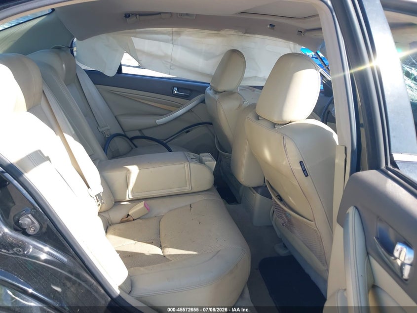 2006 Infiniti G VIN JNKCV51E96M504987 IAAI salvage auction — BIO HAZARD, Rebuildable (Florida), sold $300 on 2026-07-22 (photo 8)