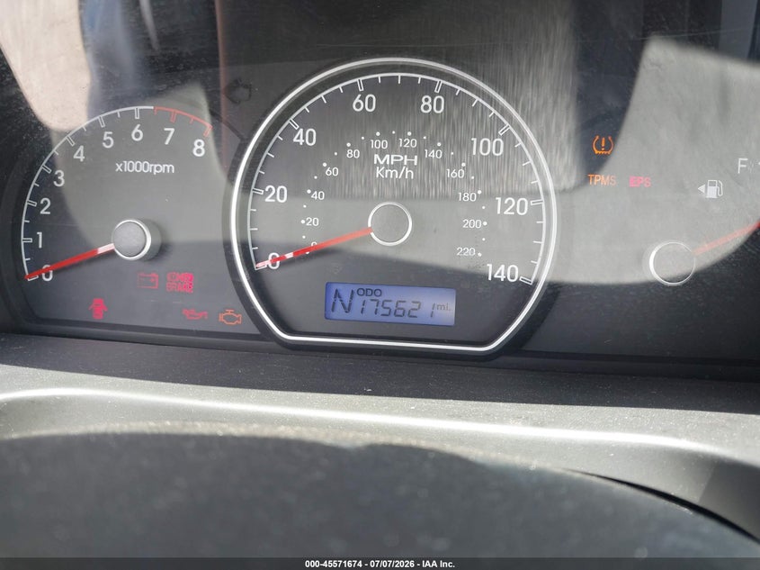 2010 Hyundai Elantra VIN KMHDU4AD2AU198942 IAAI salvage auction — NORMAL WEAR, Clear-Dealer Only (North Carolina), sold $425 on 2026-07-13 (photo 7)