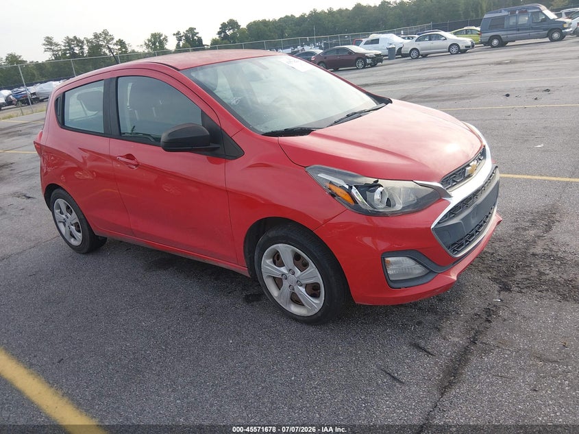2019 Chevrolet Spark VIN KL8CB6SA8KC761787 IAAI salvage auction — RIGHT FRONT, Repossession Paperwork (Georgia), sold $75 on 2026-07-15 (photo 1)