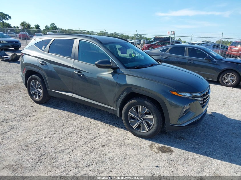 2023 Hyundai Tucson VIN KM8JBCA14PU087391 IAAI salvage auction — STORM DAMAGE, Rebuildable (Florida), sold $4,150 on 2026-07-30 (photo 1)