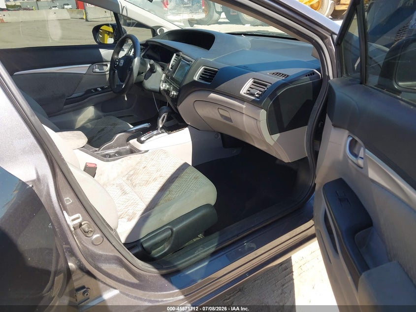 2015 Honda Civic VIN 19XFB2F89FE257431 IAAI salvage auction — REAR END, Salvage (California), sold $2,150 on 2026-07-20 (photo 5)