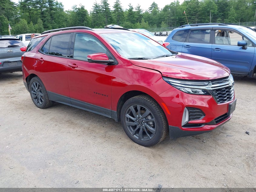 2022 Chevrolet Equinox VIN 2GNAXWEV0N6136237 — IAAI salvage auction photo