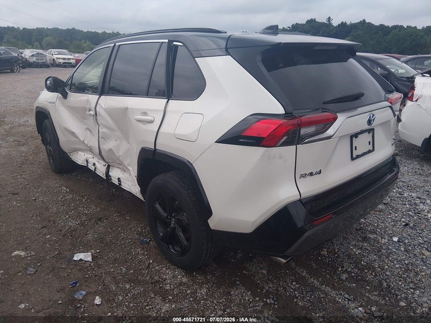 2019 Toyota Rav 4 VIN JTMEWRFV4KJ007204 IAAI salvage auction — LEFT FRONT, Salvage Title, sold $10,100 on 2026-08-01 (photo 3)