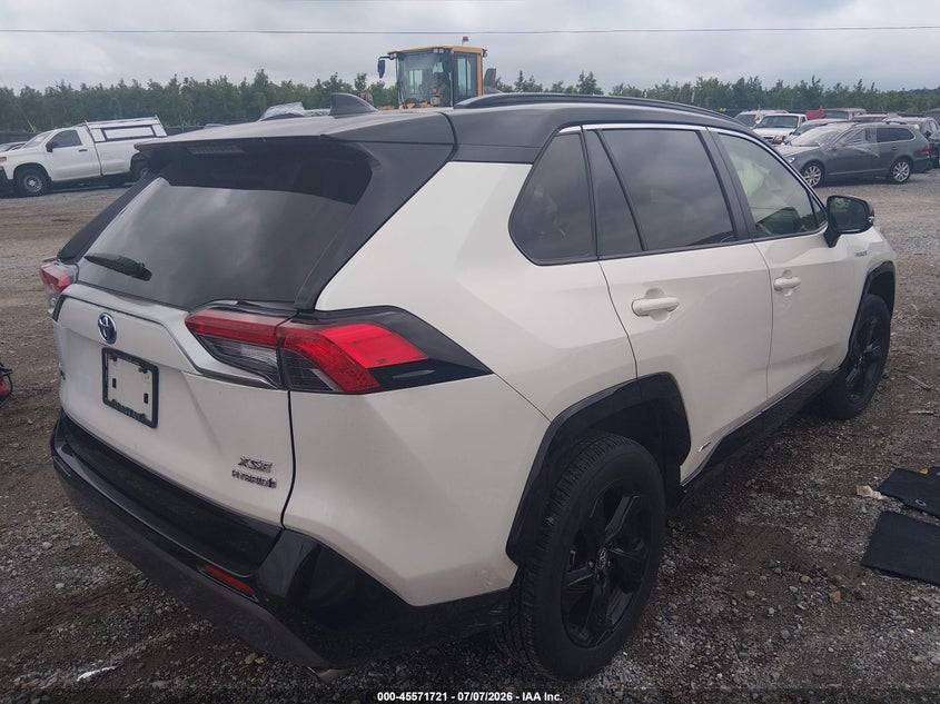 2019 Toyota Rav 4 VIN JTMEWRFV4KJ007204 IAAI salvage auction — LEFT FRONT, Salvage Title, sold $10,100 on 2026-08-01 (photo 4)