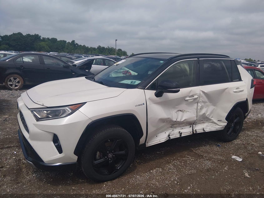 2019 Toyota Rav 4 VIN JTMEWRFV4KJ007204 IAAI salvage auction — LEFT FRONT, Salvage Title, sold $10,100 on 2026-08-01 (photo 6)