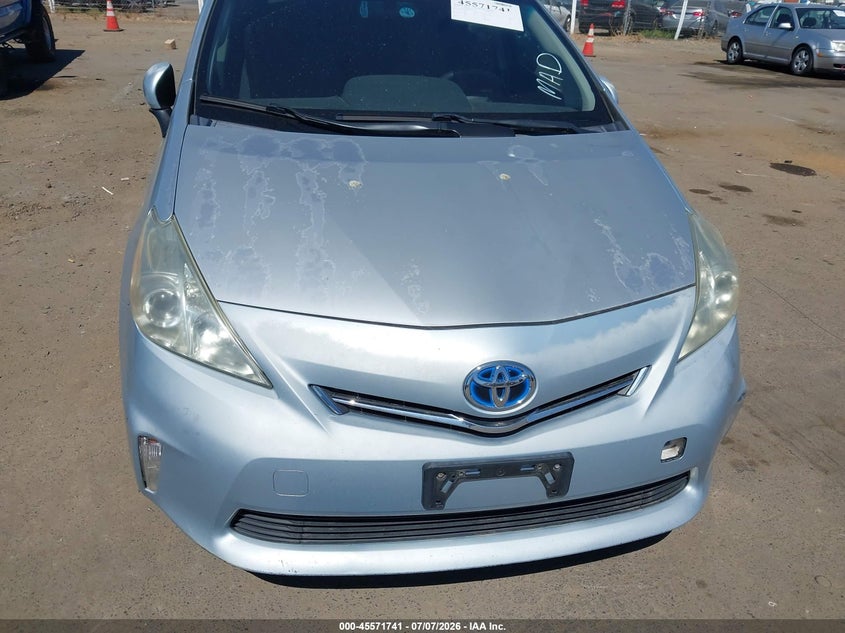 2013 Toyota Prius v VIN JTDZN3EU7D3215921 IAAI salvage auction — NORMAL WEAR, Clear - Dealer Only (California), sold $1,600 on 2026-07-29 (photo 6)