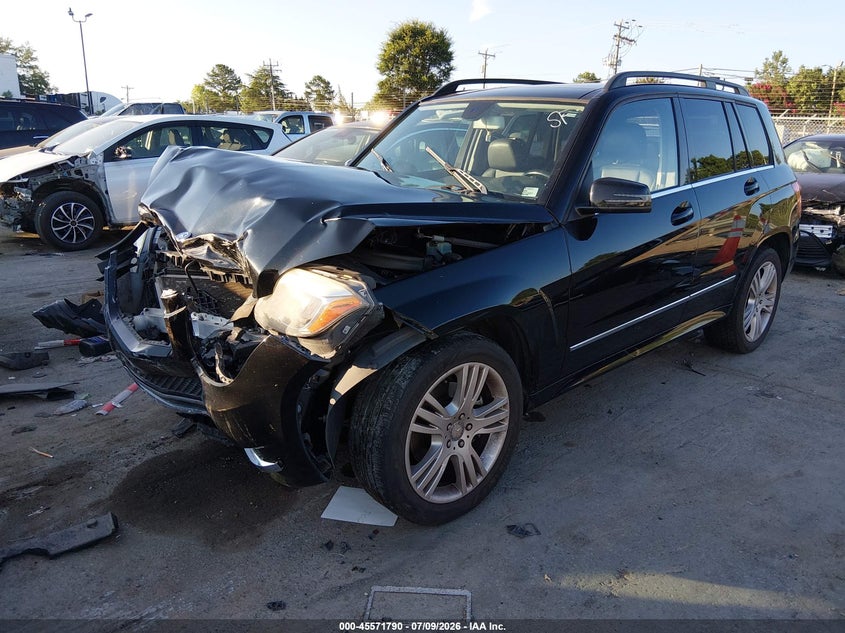 2015 Mercedes-benz Glk-klasse VIN WDCGG8JB0FG440013 IAAI salvage auction — FRONT END, Salvage (North Carolina), sold $1,300 on 2026-08-20 (photo 2)