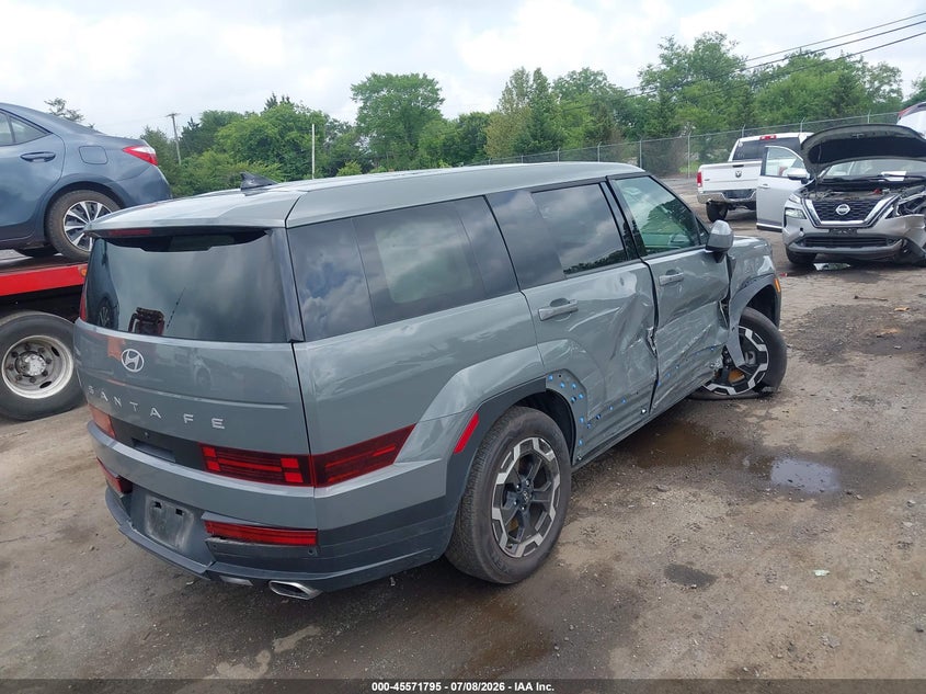 2026 Hyundai Santa fe VIN 5NMP14GL3TH154192 IAAI salvage auction — RIGHT SIDE, Wait Title, sold $8,200 on 2026-08-25 (photo 4)