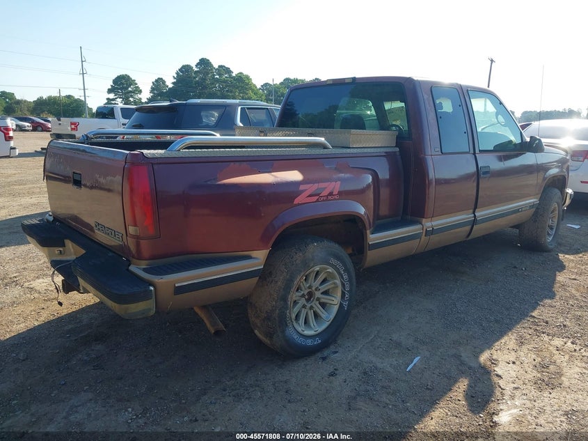 1998 Chevrolet C/k 1500 VIN 2GCEK19R3W1166100 IAAI salvage auction — NORMAL WEAR, Original (Texas), sold $550 on 2026-07-16 (photo 4)