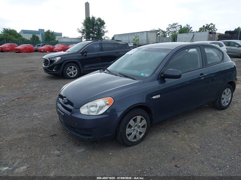 2011 Hyundai Accent VIN KMHCM3AC7BU191502 IAAI salvage auction — NORMAL WEAR, Clear (Pennsylvania), sold $325 on 2026-07-17 (photo 2)