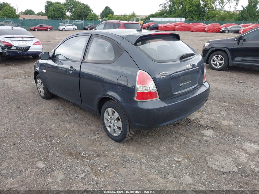 2011 Hyundai Accent VIN KMHCM3AC7BU191502 IAAI salvage auction — NORMAL WEAR, Clear (Pennsylvania), sold $325 on 2026-07-17 (photo 3)