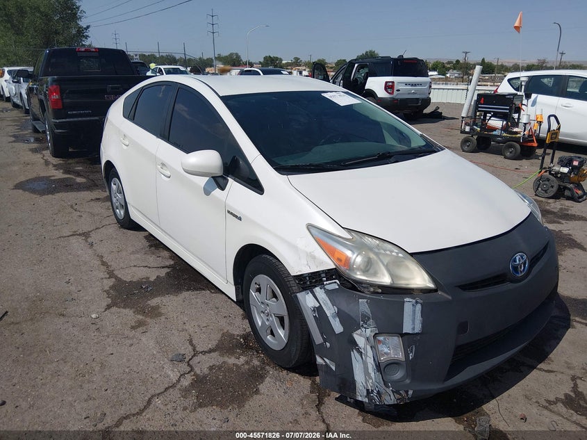 2010 Toyota Prius VIN JTDKN3DU7A0045981 IAAI salvage auction — NORMAL WEAR, Clear (New Mexico), sold $1,150 on 2026-07-29 (photo 1)