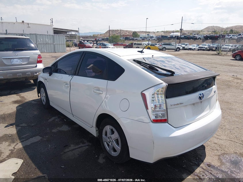 2010 Toyota Prius VIN JTDKN3DU7A0045981 IAAI salvage auction — NORMAL WEAR, Clear (New Mexico), sold $1,150 on 2026-07-29 (photo 3)