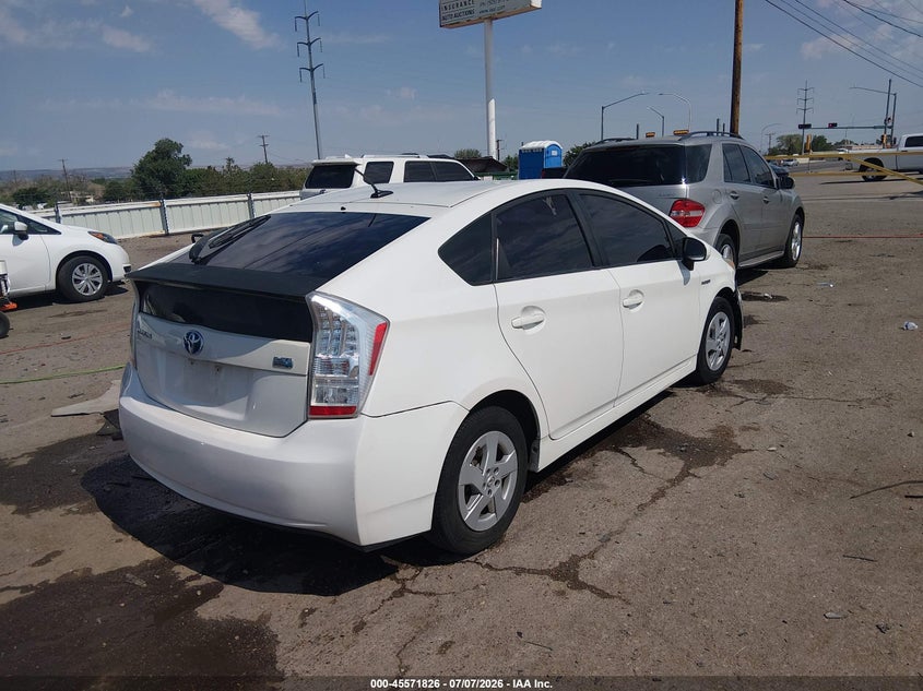 2010 Toyota Prius VIN JTDKN3DU7A0045981 IAAI salvage auction — NORMAL WEAR, Clear (New Mexico), sold $1,150 on 2026-07-29 (photo 4)