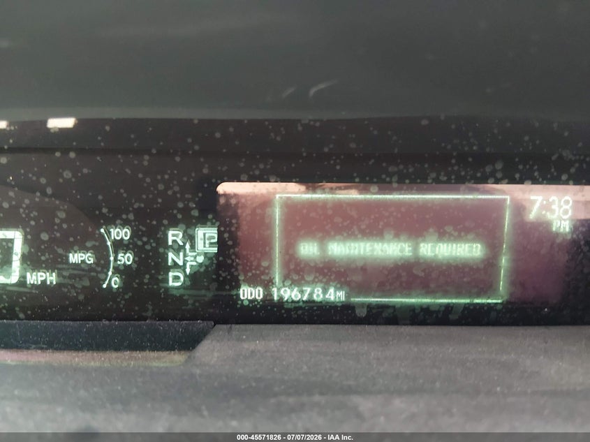2010 Toyota Prius VIN JTDKN3DU7A0045981 IAAI salvage auction — NORMAL WEAR, Clear (New Mexico), sold $1,150 on 2026-07-29 (photo 7)