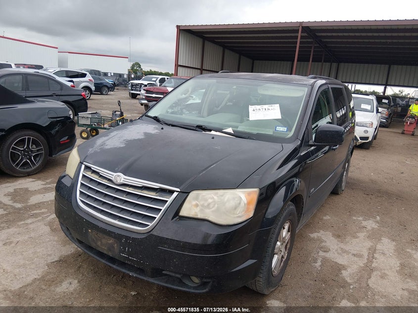 2008 Chrysler Town & country VIN 2A8HR54P68R738067 IAAI salvage auction — REAR END, Salvage (Texas), sold $0 on 2026-09-10 (photo 2)