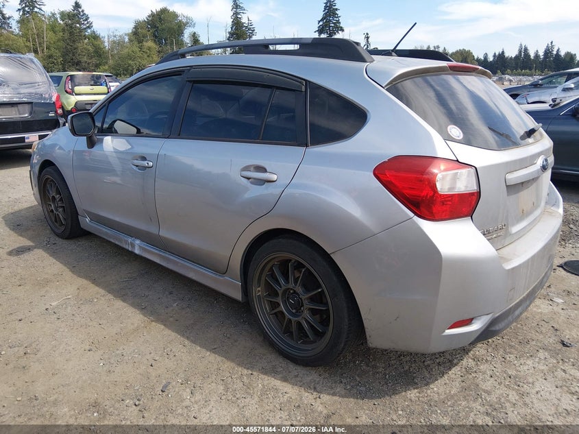 2013 Subaru Impreza VIN JF1GPAR61DH205069 IAAI salvage auction — NORMAL WEAR, Rebuilt-Non-Public (Washington), sold $375 on 2026-07-15 (photo 3)