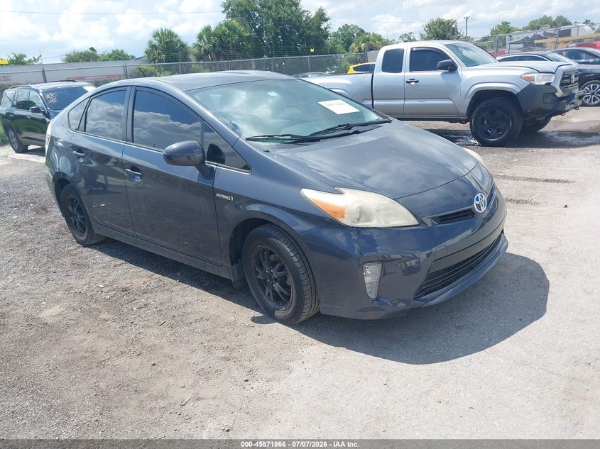 2012 Toyota Prius VIN JTDKN3DU6C5430941 IAAI salvage auction — NORMAL WEAR, Clear (Florida), sold $1,675 on 2026-07-29 (photo 1)