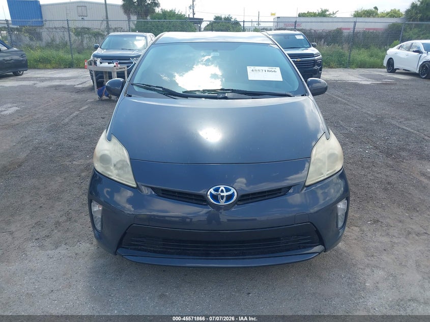 2012 Toyota Prius VIN JTDKN3DU6C5430941 IAAI salvage auction — NORMAL WEAR, Clear (Florida), sold $1,675 on 2026-07-29 (photo 6)