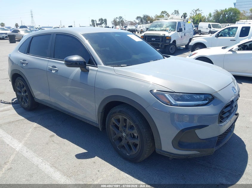 2024 Honda Hr-v VIN 3CZRZ1H57RM733704 IAAI salvage auction — FRONT & REAR, Wait Title, sold $9,300 on 2026-08-20 (photo 1)