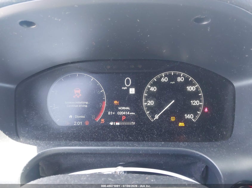 2024 Honda Hr-v VIN 3CZRZ1H57RM733704 IAAI salvage auction — FRONT & REAR, Wait Title, sold $9,300 on 2026-08-20 (photo 7)