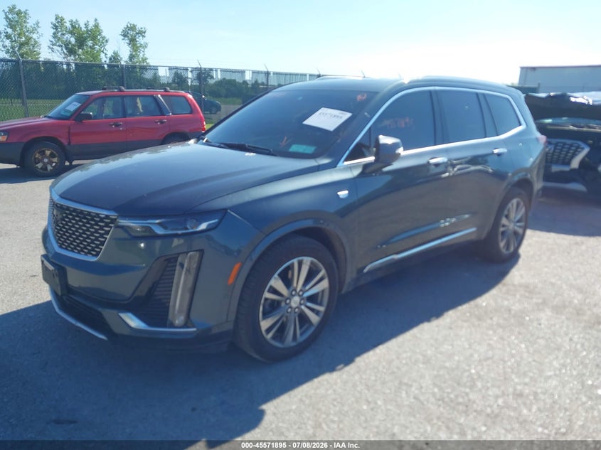2021 Cadillac Xt6 VIN 1GYKPDRS6MZ165563 IAAI salvage auction — UNDERCARRIAGE, Salvage Title, sold $8,200 on 2026-08-01 (photo 2)