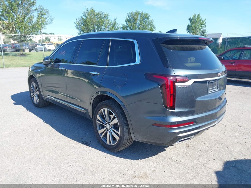2021 Cadillac Xt6 VIN 1GYKPDRS6MZ165563 IAAI salvage auction — UNDERCARRIAGE, Salvage Title, sold $8,200 on 2026-08-01 (photo 3)