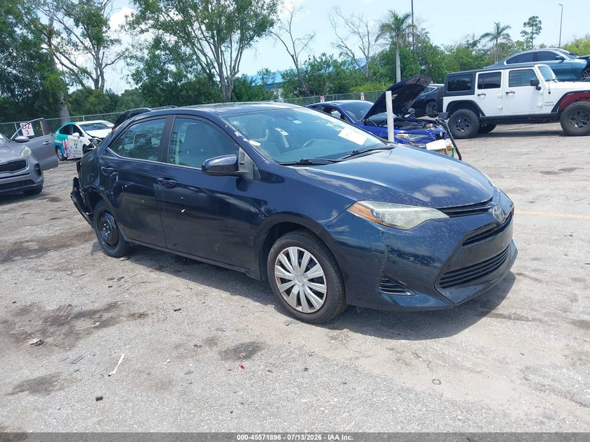 2017 Toyota Corolla VIN 5YFBURHE3HP674937 IAAI salvage auction — RIGHT REAR, Salvage Title, sold $2,050 on 2026-07-20 (photo 1)