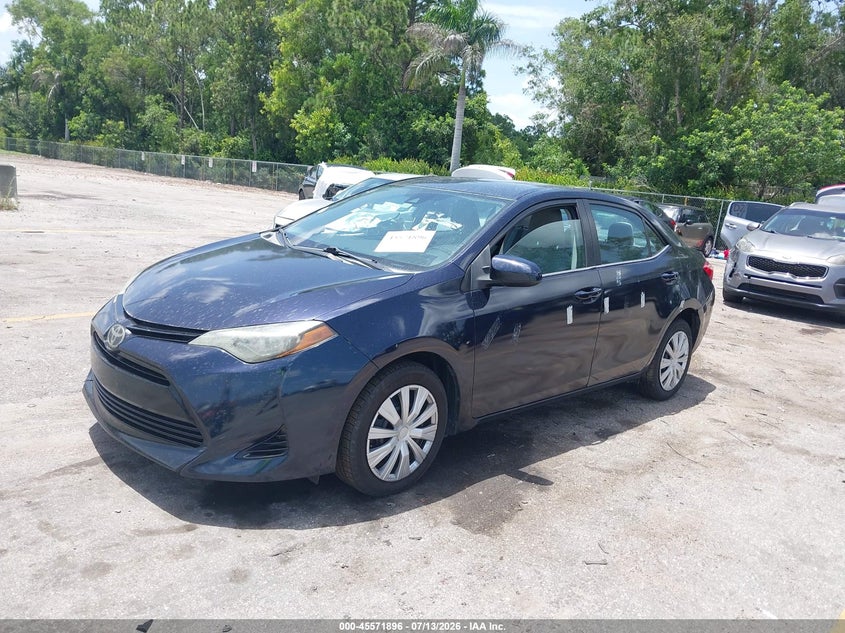 2017 Toyota Corolla VIN 5YFBURHE3HP674937 IAAI salvage auction — RIGHT REAR, Salvage Title, sold $2,050 on 2026-07-20 (photo 2)