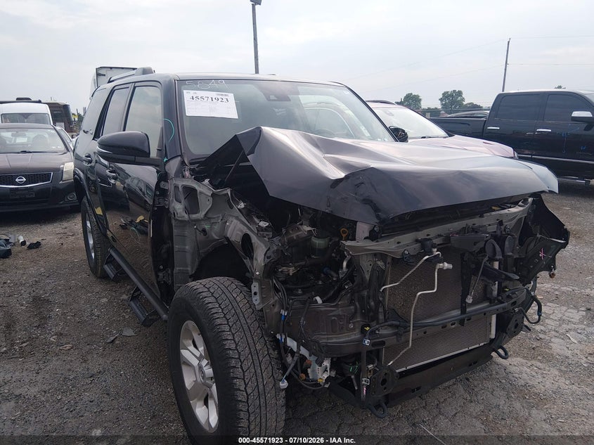 2022 Toyota 4runner VIN JTEFU5JR2N5268336 IAAI salvage auction — RIGHT FRONT, Salvage (Pennsylvania), sold $10,700 on 2026-07-29 (photo 6)