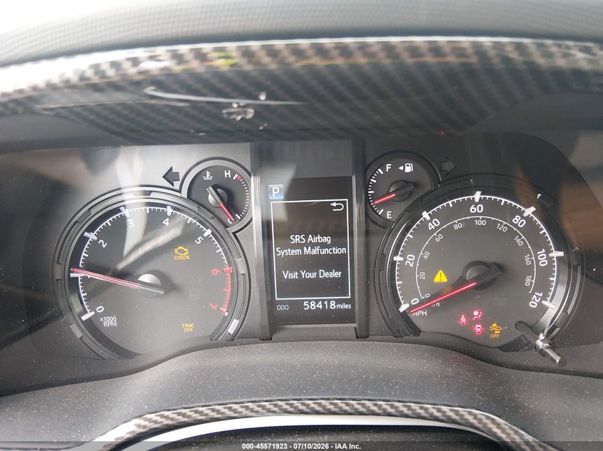 2022 Toyota 4runner VIN JTEFU5JR2N5268336 IAAI salvage auction — RIGHT FRONT, Salvage (Pennsylvania), sold $10,700 on 2026-07-29 (photo 7)