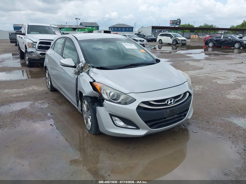 2014 Hyundai Elantra VIN KMHD35LH6EU220214 IAAI salvage auction — LEFT SIDE, Salvage (Texas), sold $1,050 on 2026-07-29 (photo 1)