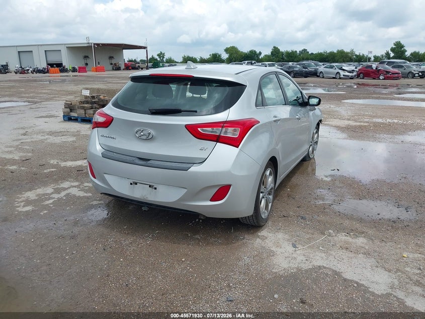 2014 Hyundai Elantra VIN KMHD35LH6EU220214 IAAI salvage auction — LEFT SIDE, Salvage (Texas), sold $1,050 on 2026-07-29 (photo 4)