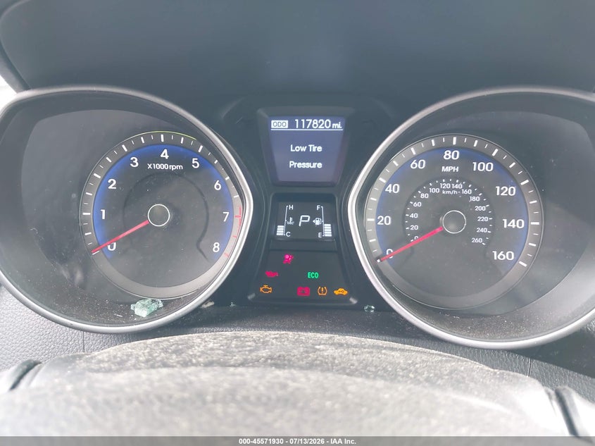 2014 Hyundai Elantra VIN KMHD35LH6EU220214 IAAI salvage auction — LEFT SIDE, Salvage (Texas), sold $1,050 on 2026-07-29 (photo 7)