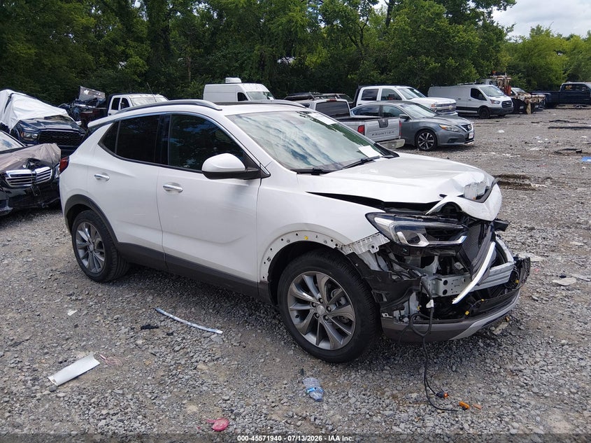 2022 Buick Encore gx VIN KL4MMFSL7NB096554 IAAI salvage auction — FRONT END, Salvage Title, sold $225 on 2026-07-30 (photo 1)