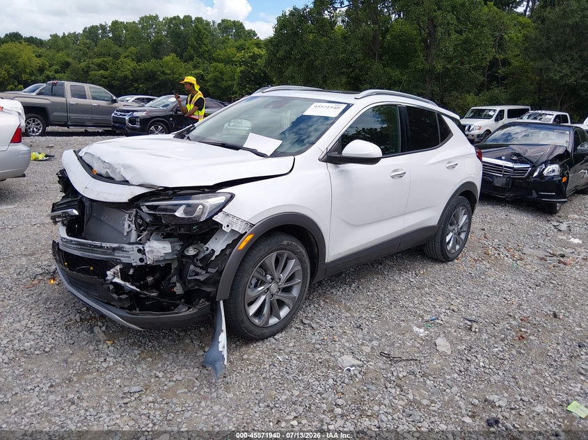 2022 Buick Encore gx VIN KL4MMFSL7NB096554 IAAI salvage auction — FRONT END, Salvage Title, sold $225 on 2026-07-30 (photo 2)