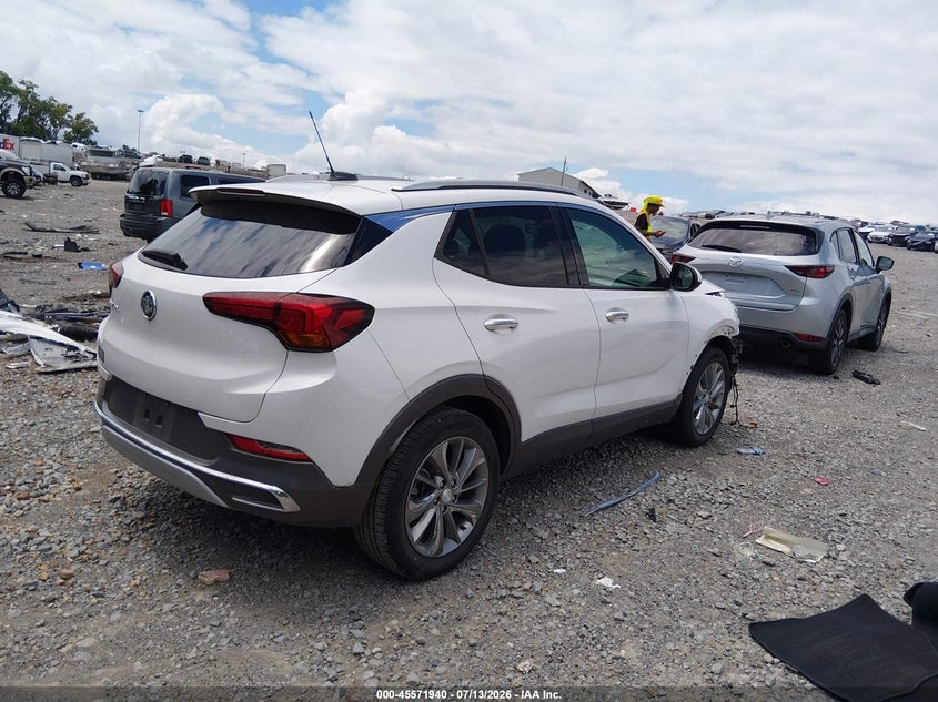 2022 Buick Encore gx VIN KL4MMFSL7NB096554 IAAI salvage auction — FRONT END, Salvage Title, sold $225 on 2026-07-30 (photo 4)